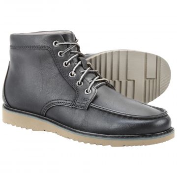 Eastland Seth Men's Moc-Toe Boots - Black