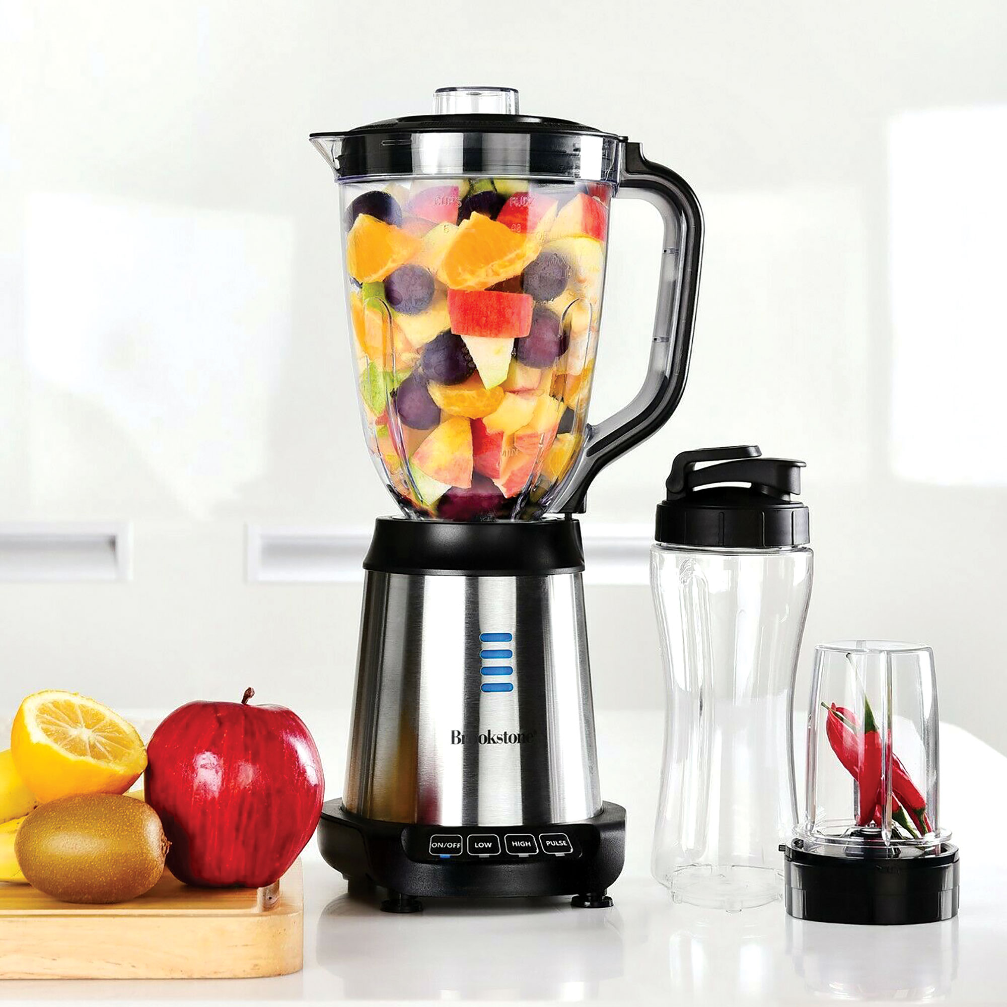 Brookstone 1.6 quart Cordless 140W Blender Set