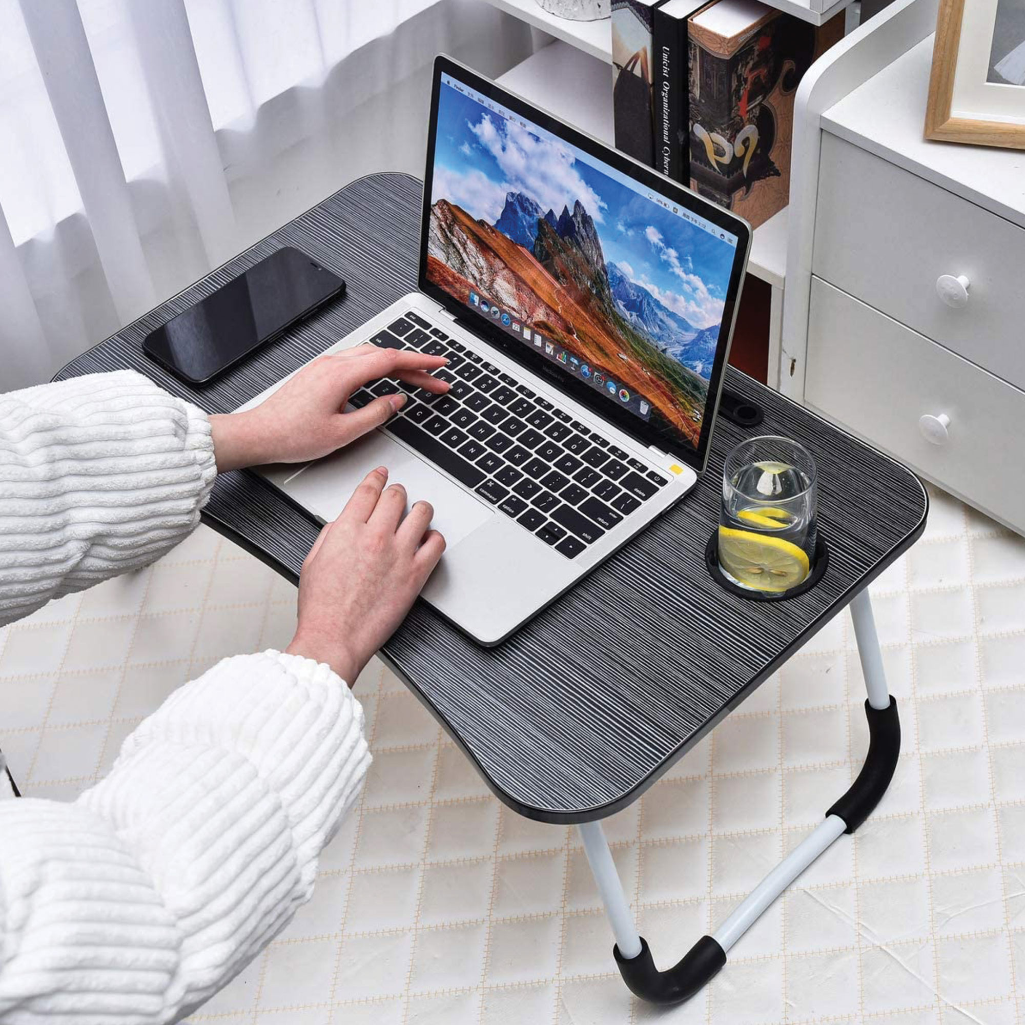 Portable Foldable Laptop Desk - 2 Pack