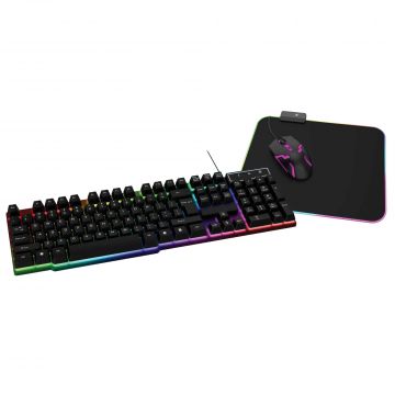Hype 3 Piece PC Gaming Keyboard Kit
