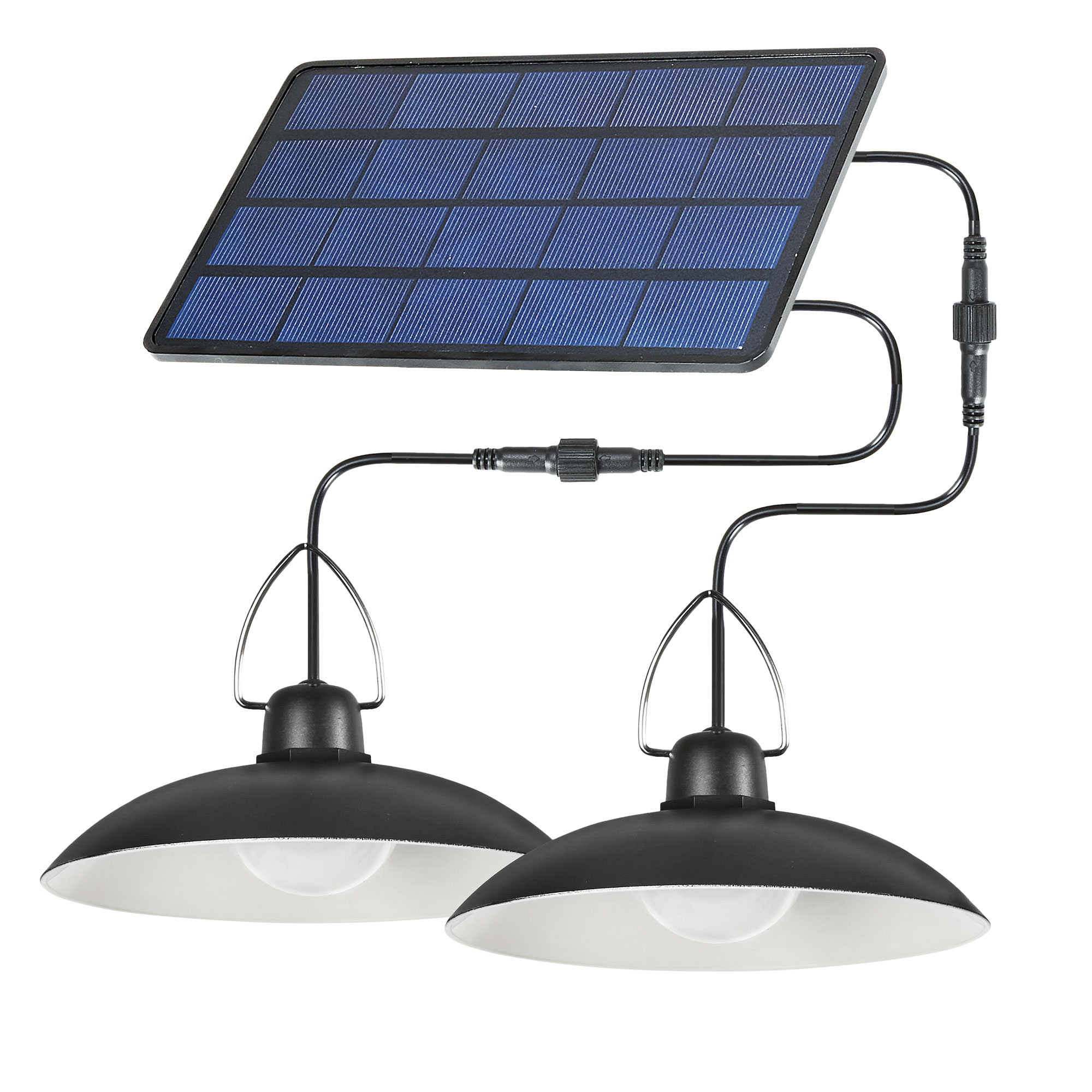 Q-Beam Solar Pendant Lights - 2 Pack