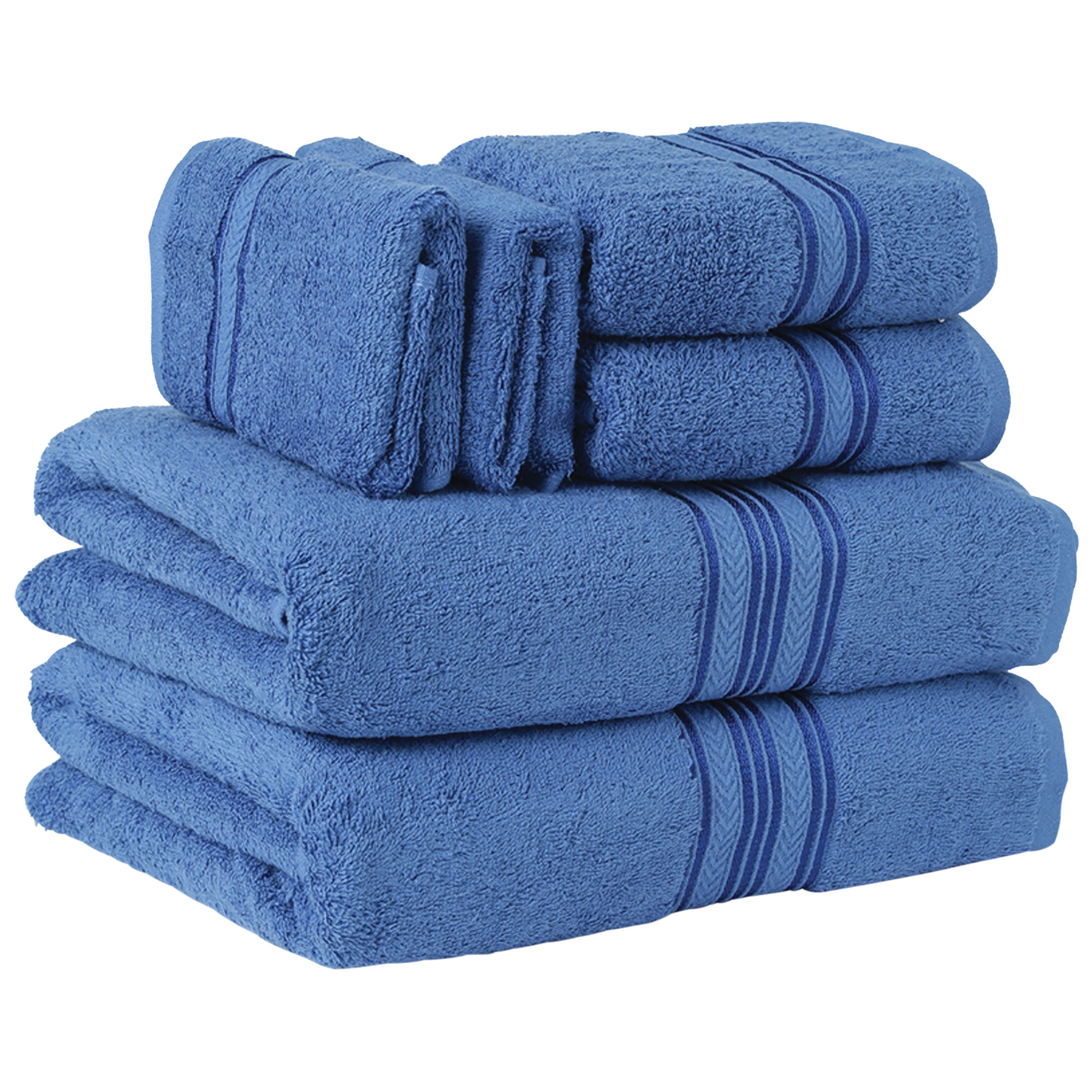 Noble House 6 Piece Towel Set - Blue