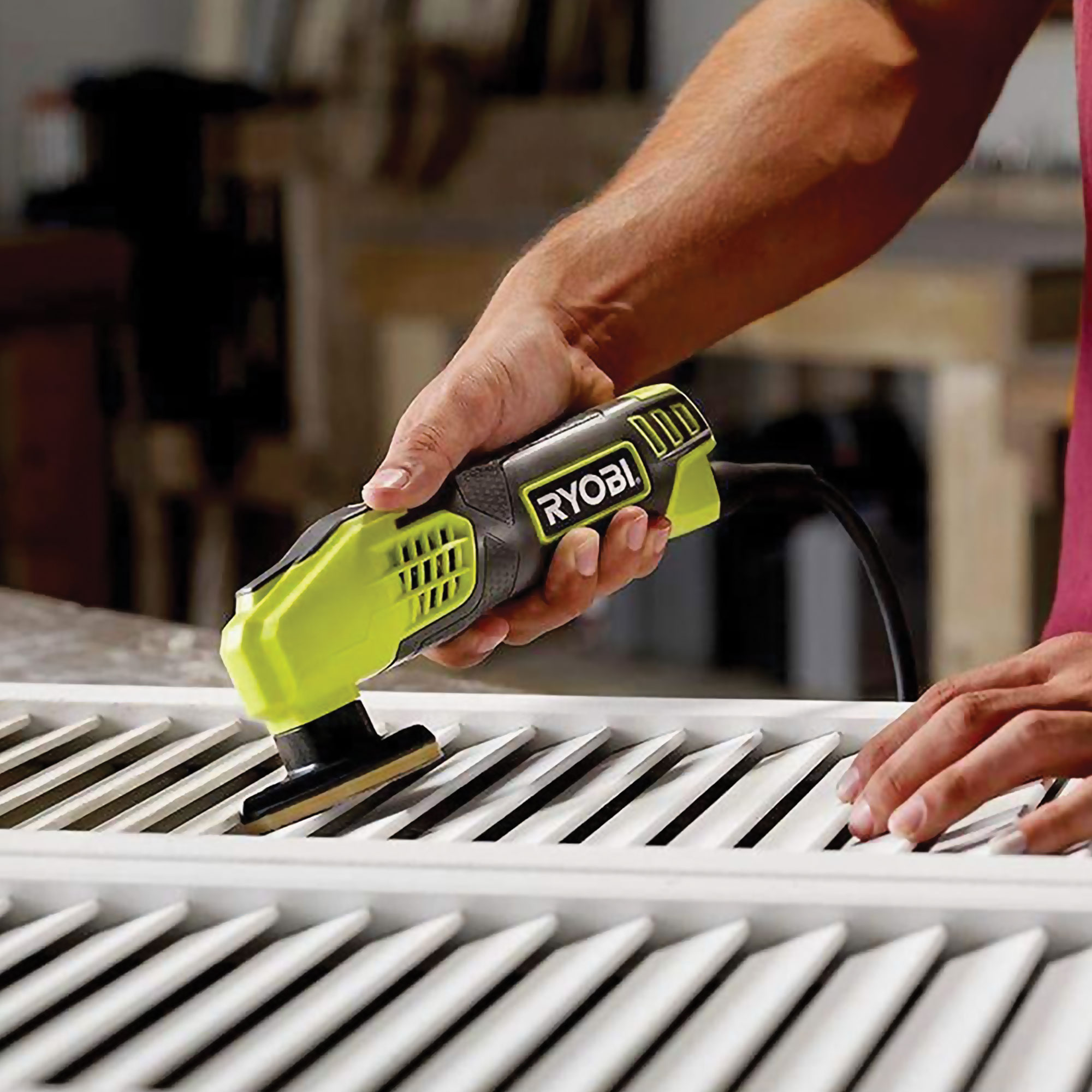 Ryobi 0.4 Amp Corded Detail Sander