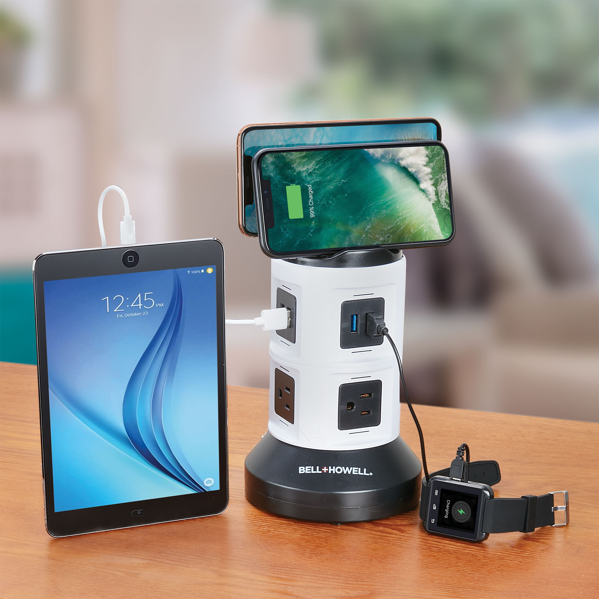 Bell and Howell Spin Power with Fast Charging