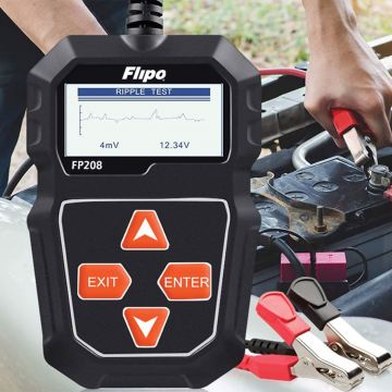 Flipo 12V Digital Battery and Alternator Tester