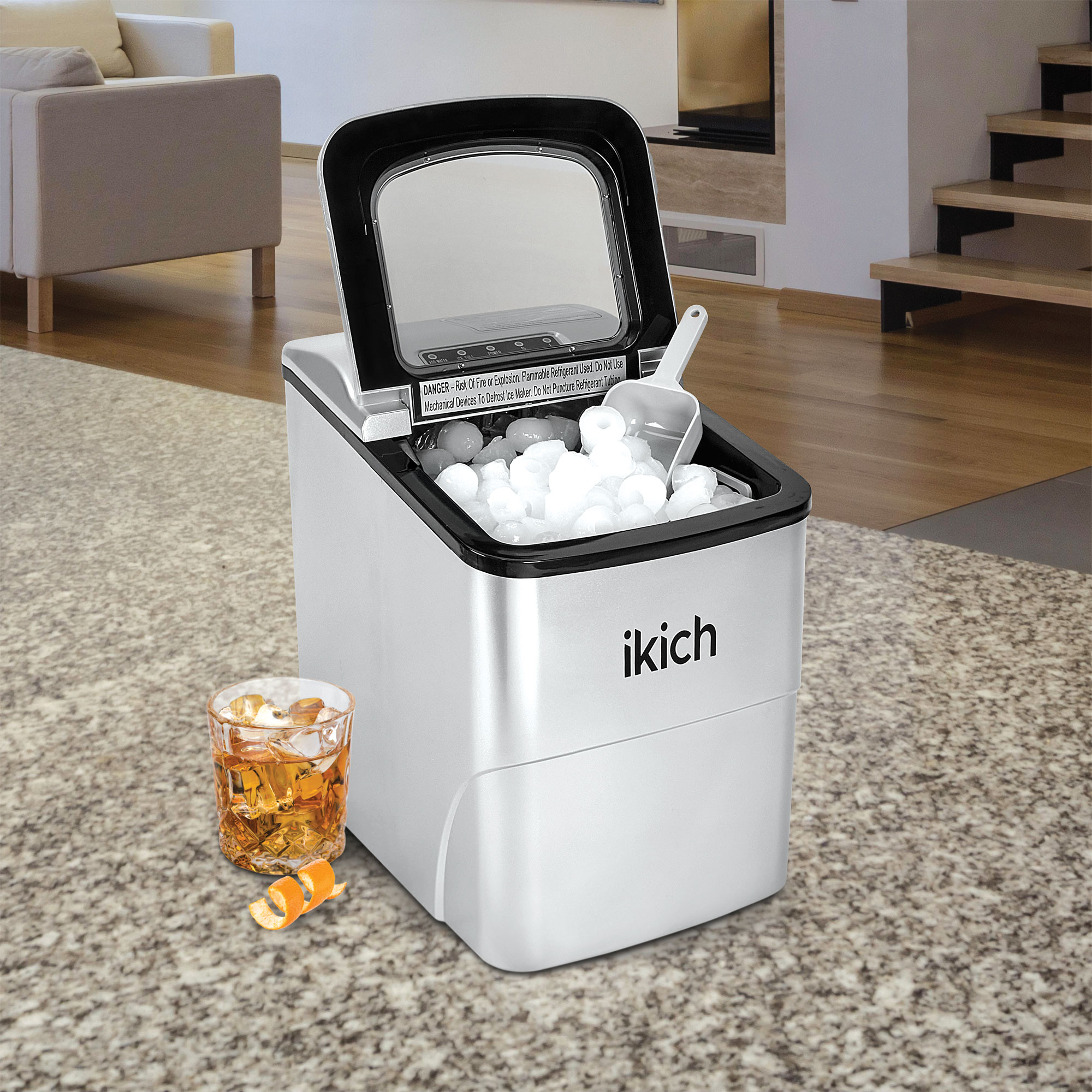 Ikich Countertop Electric Ice Maker