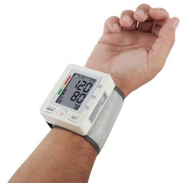 Wrist Electronic One-Touch Blood Pressure Monitor