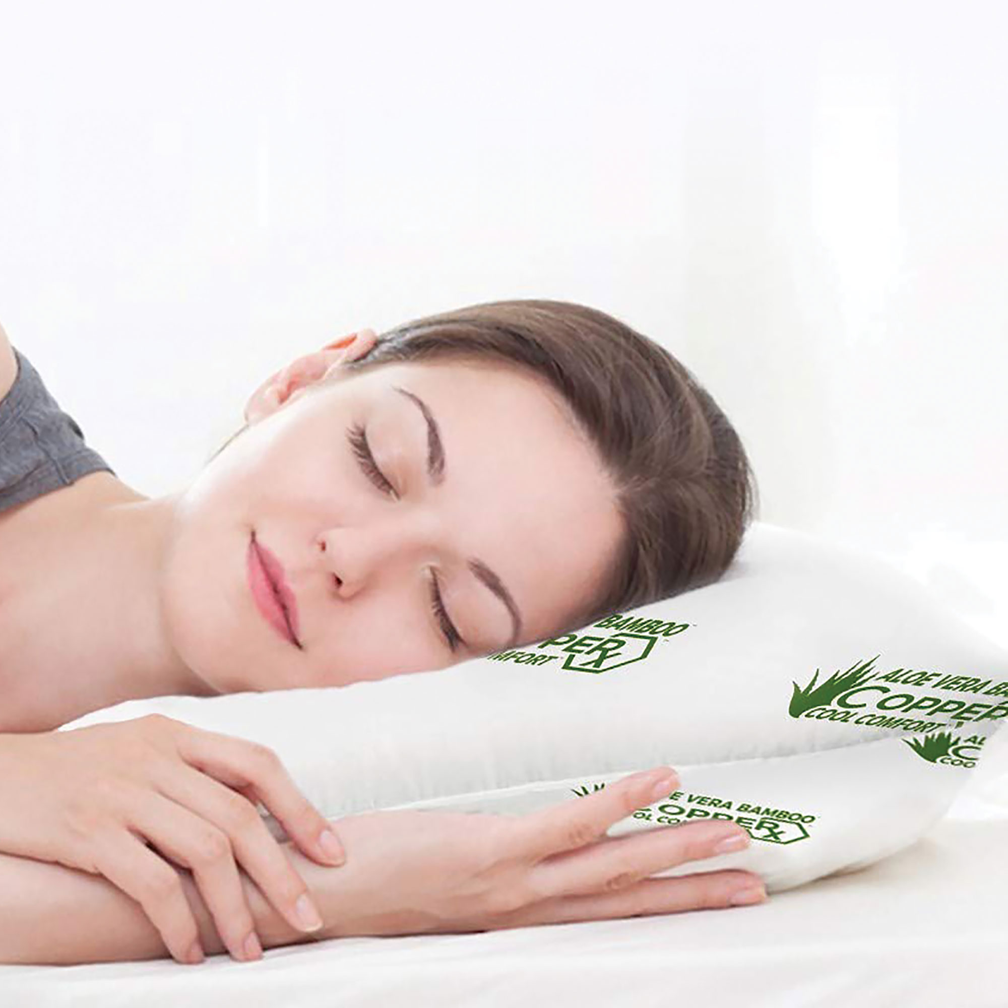 copperx ultra plush pillow