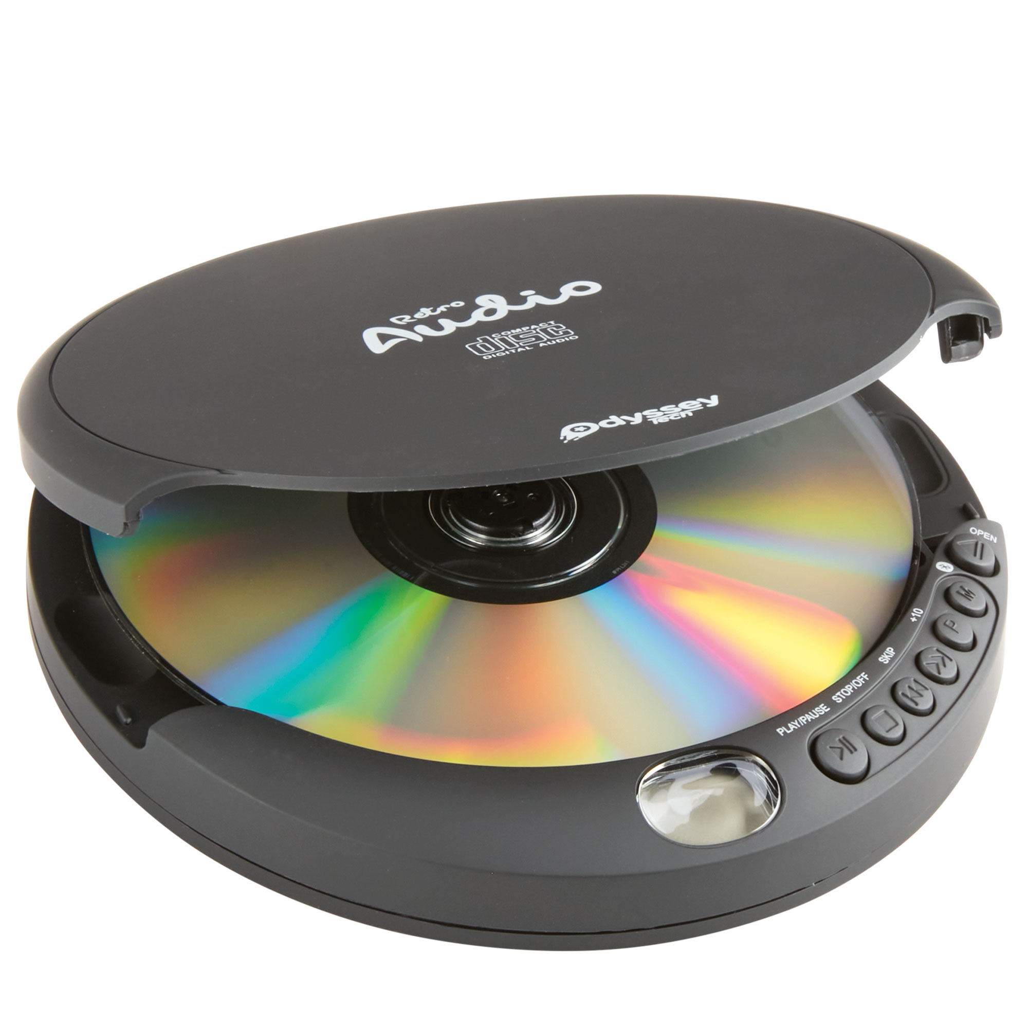Odyssey Tech Retro CD Player with Bluetooth