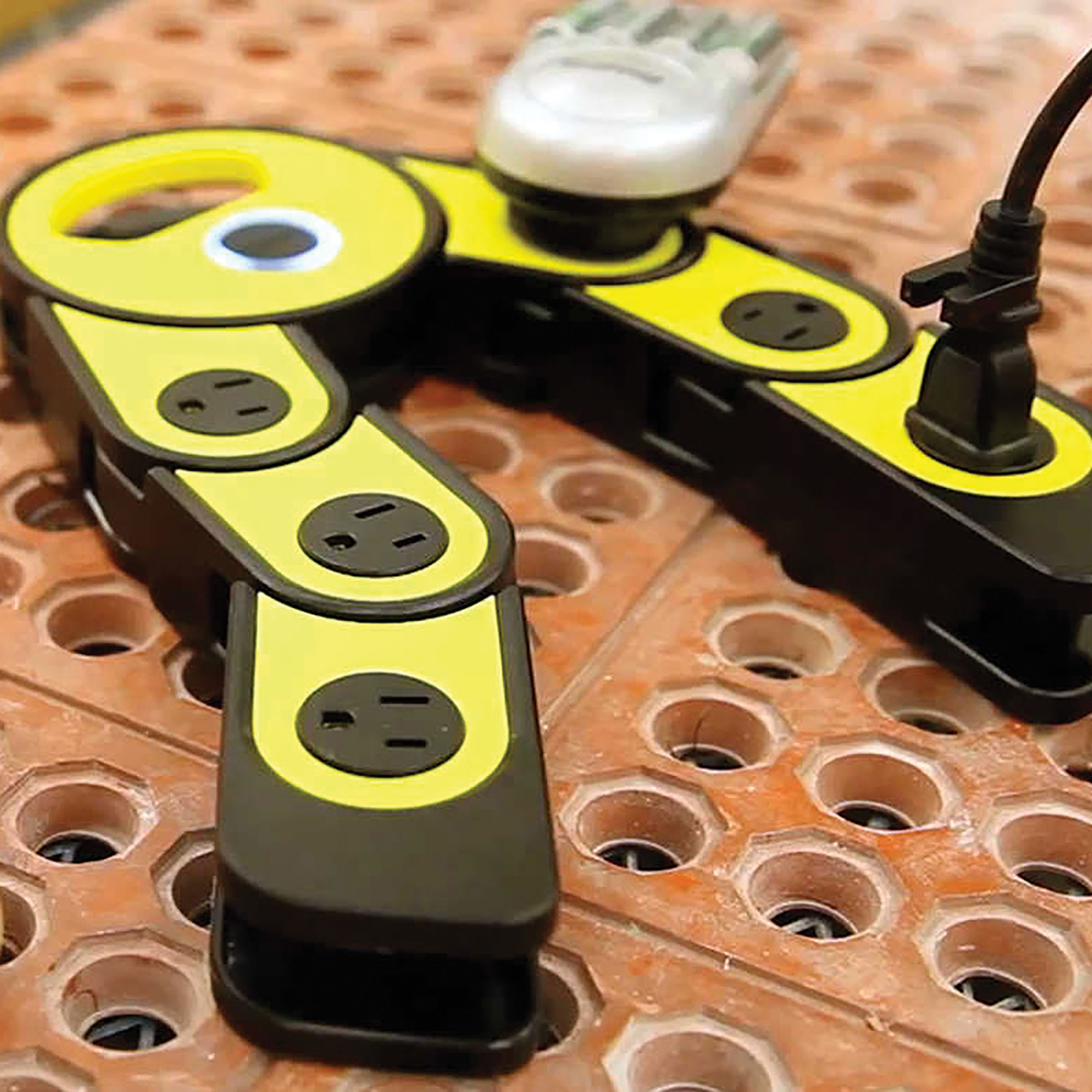 Quirky Pivot Power 6-Outlet Surge Protector System