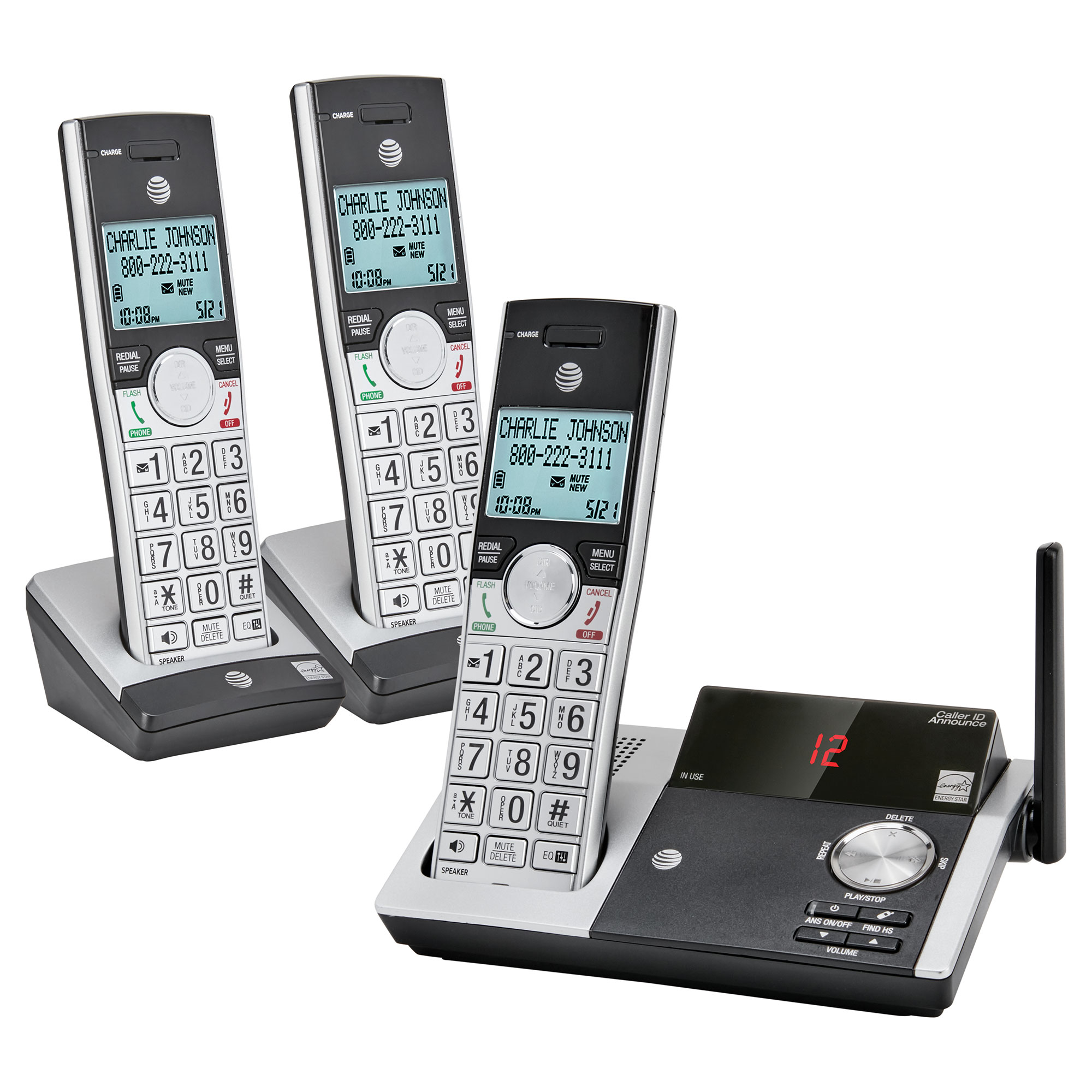 AT&T CL82315 3-Handset Cordless Phone System