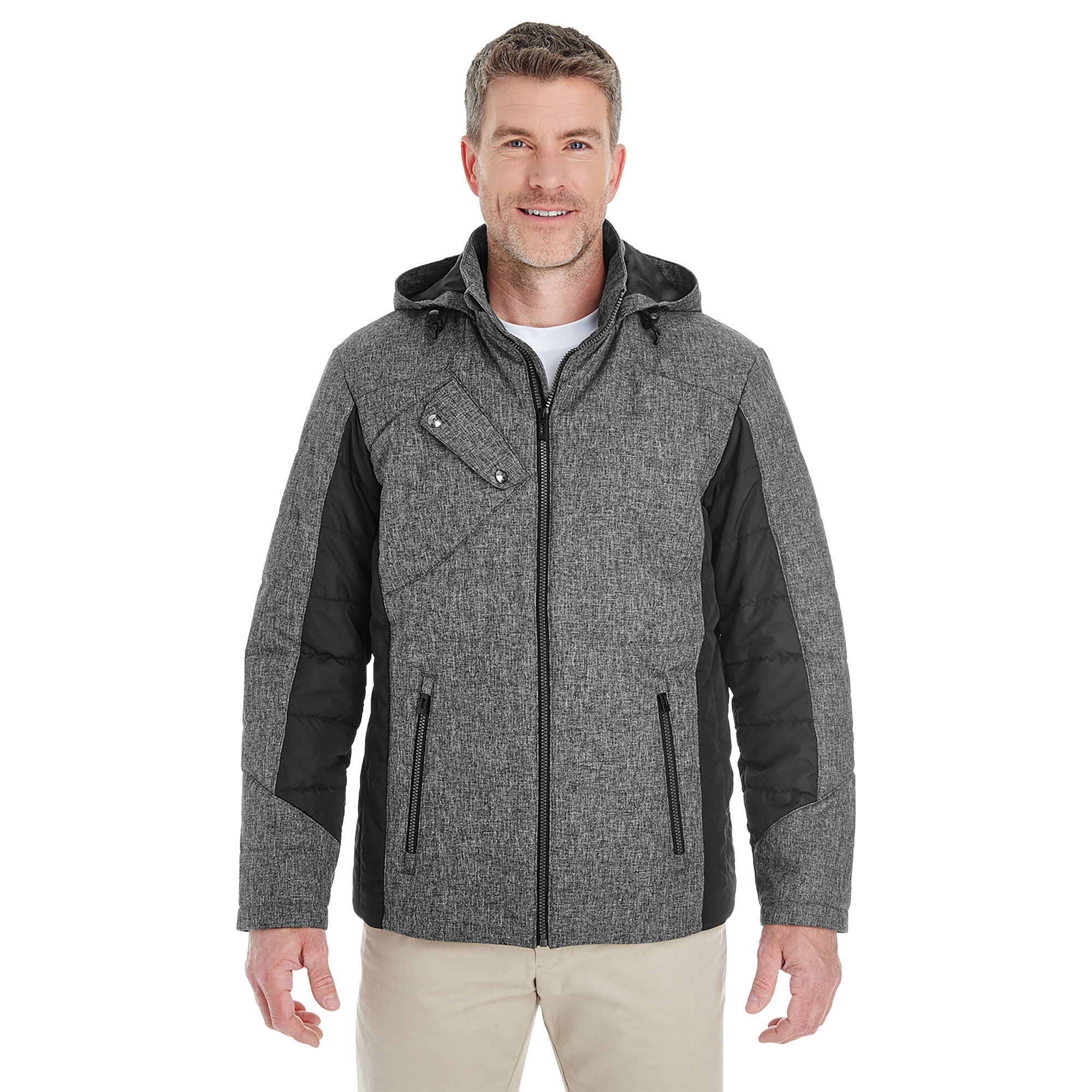 Devon & Jones Men's Black Insulated Jacket