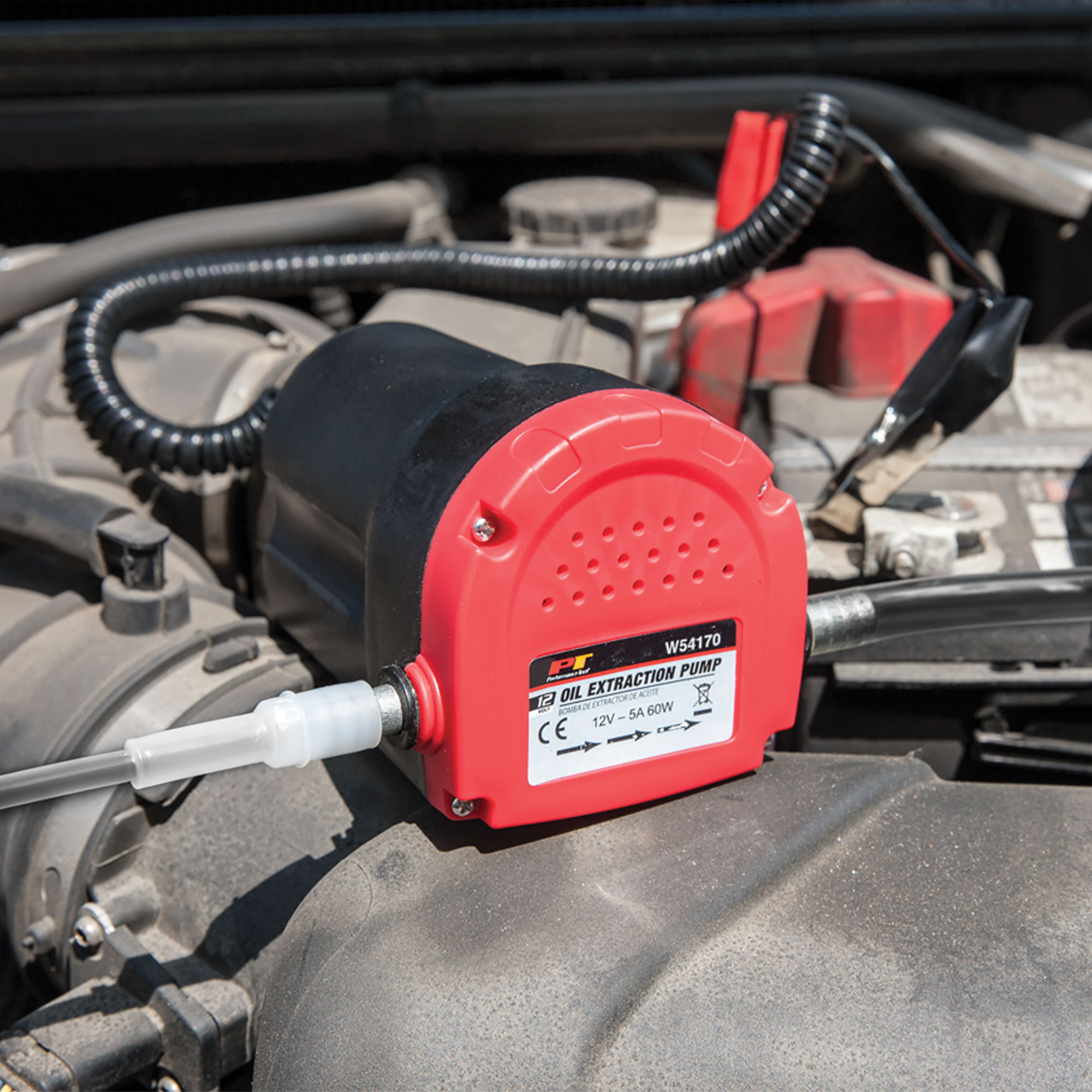 Performance Tool 12V Oil Extracting Pump