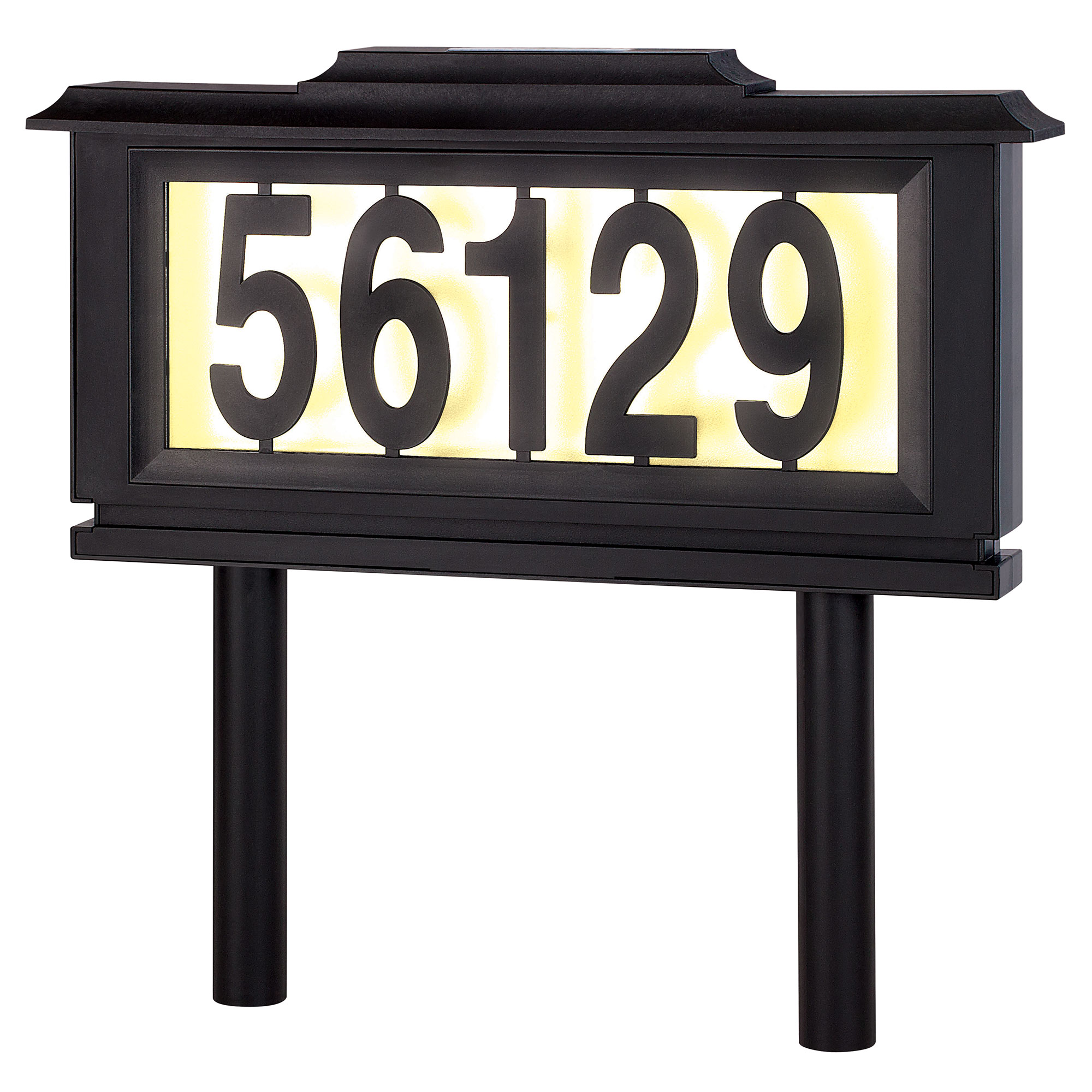 Meridian Point Solar Address Sign