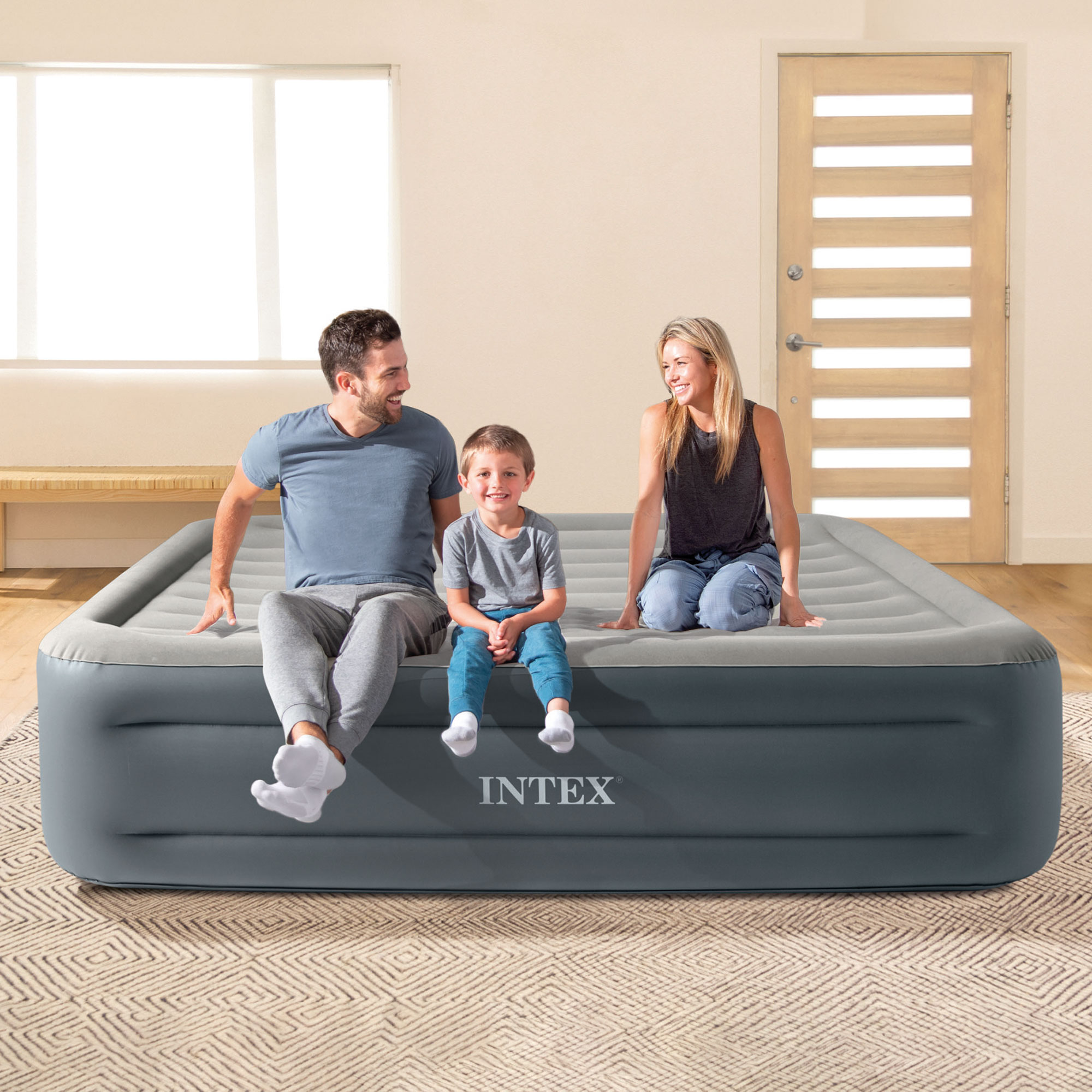 Intex 16.5 inch Deluxe Raised Queen Airbed