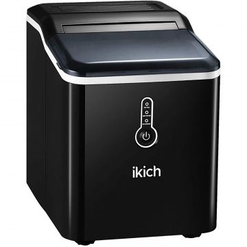 Ikich Countertop Electric Ice Maker - Black