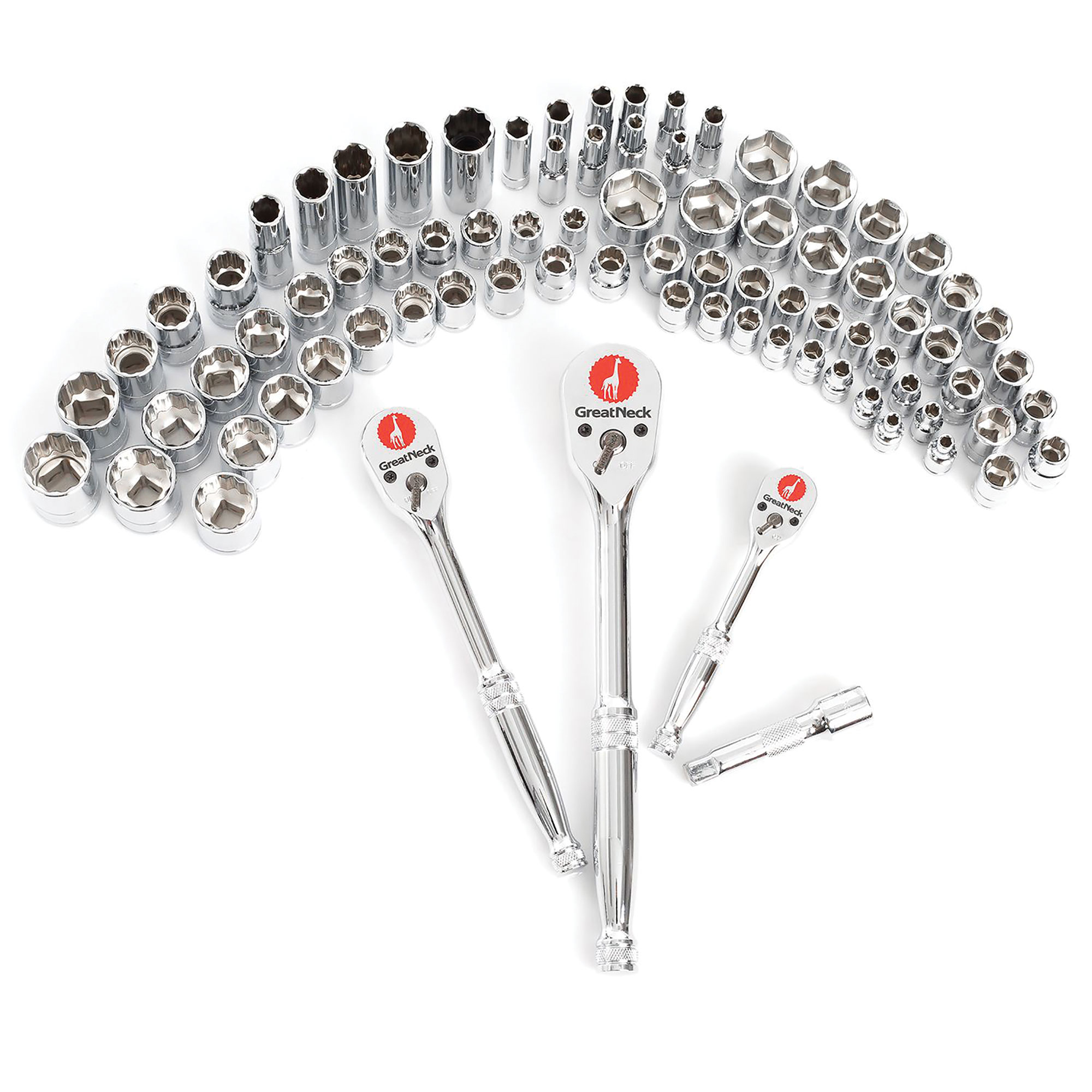 Great Neck 82 Piece Socket Set