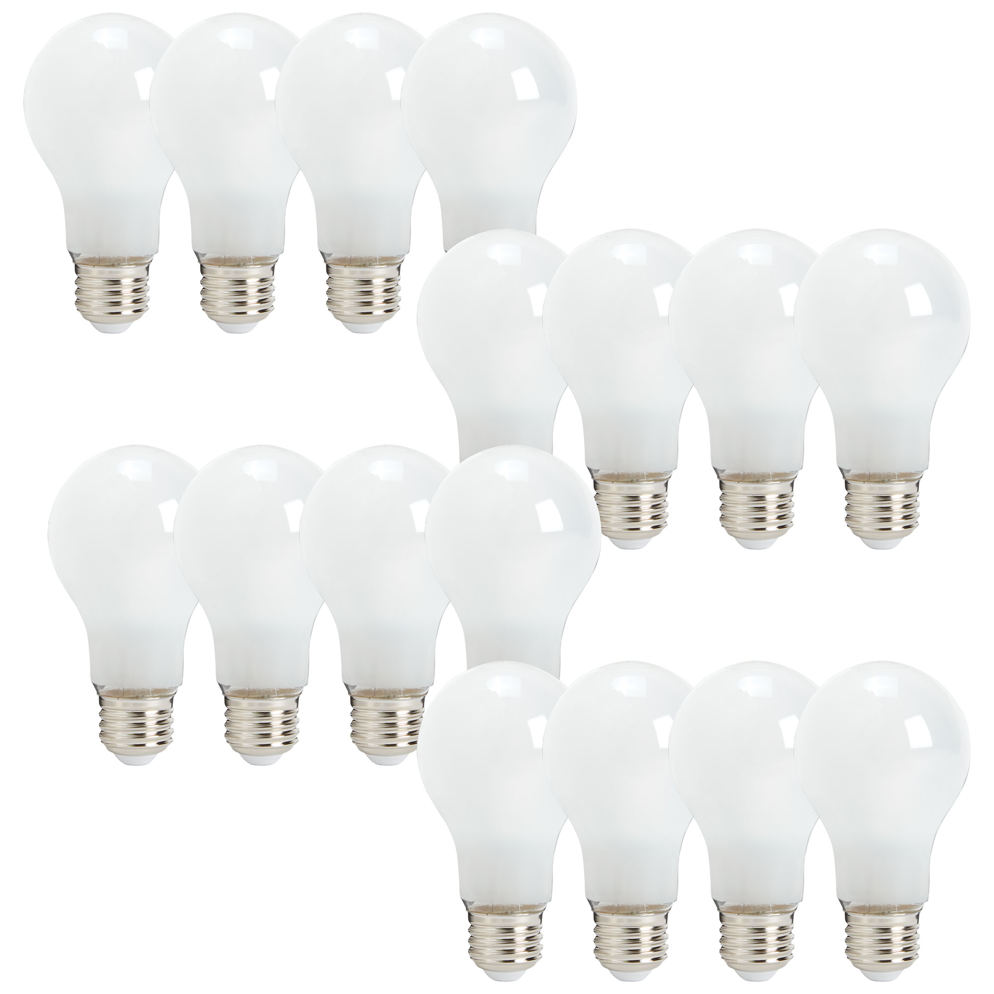 GE Soft White 60W LED Light Bulbs - 16 Pack