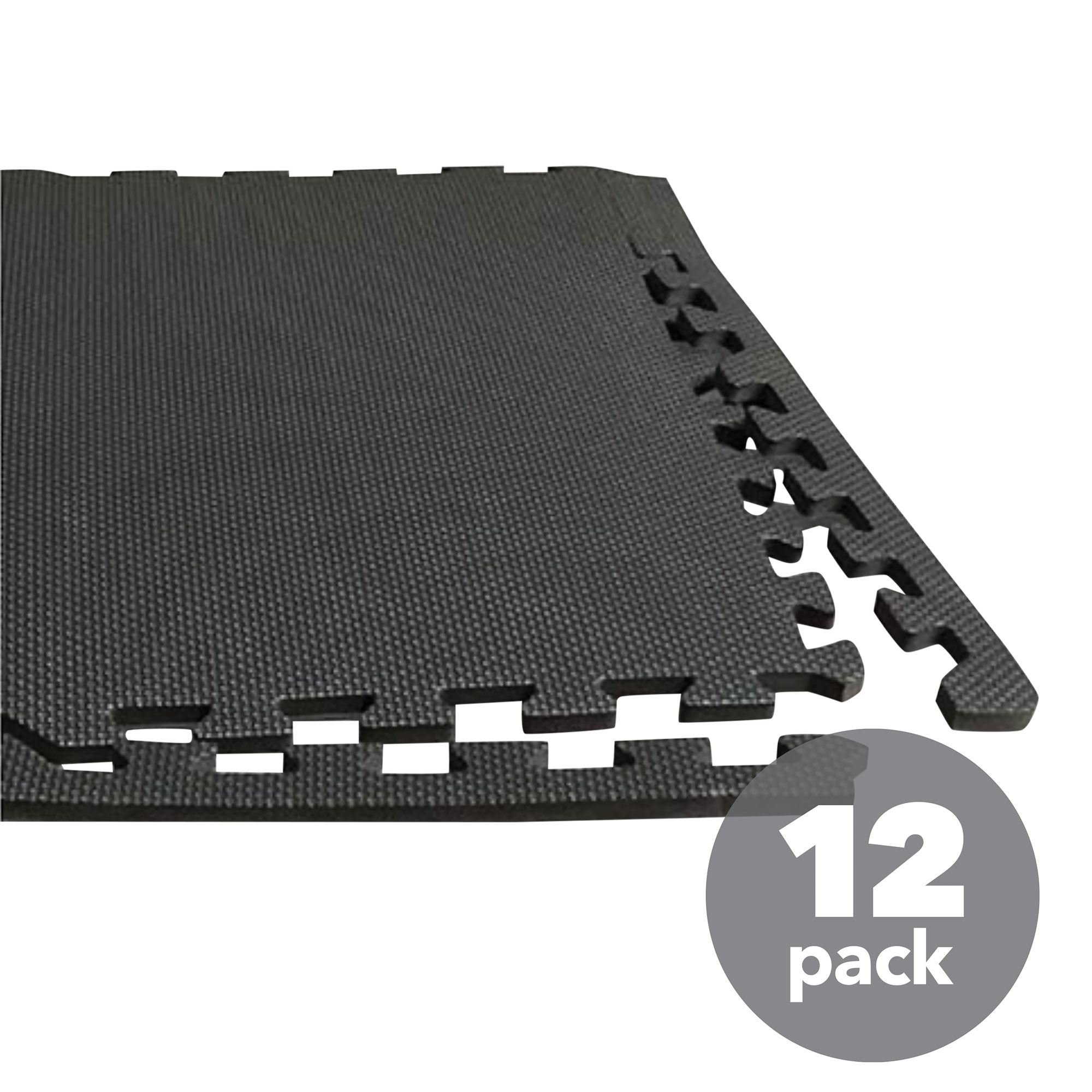 Larin 48 Sq. Ft. Anti-Fatigue Mats - 12 Pack