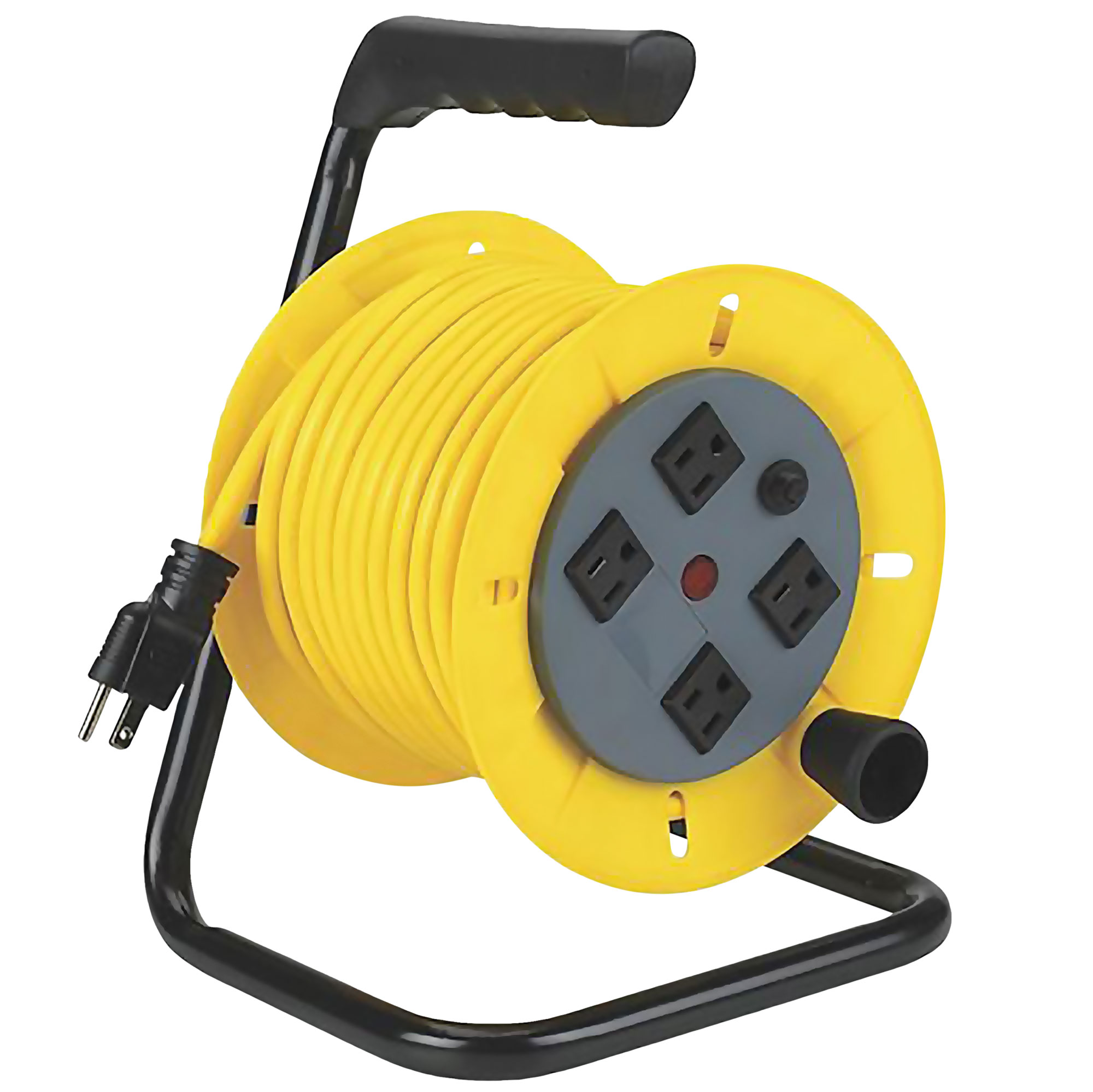 40 Foot Manual Cord Reel with Extension Cord