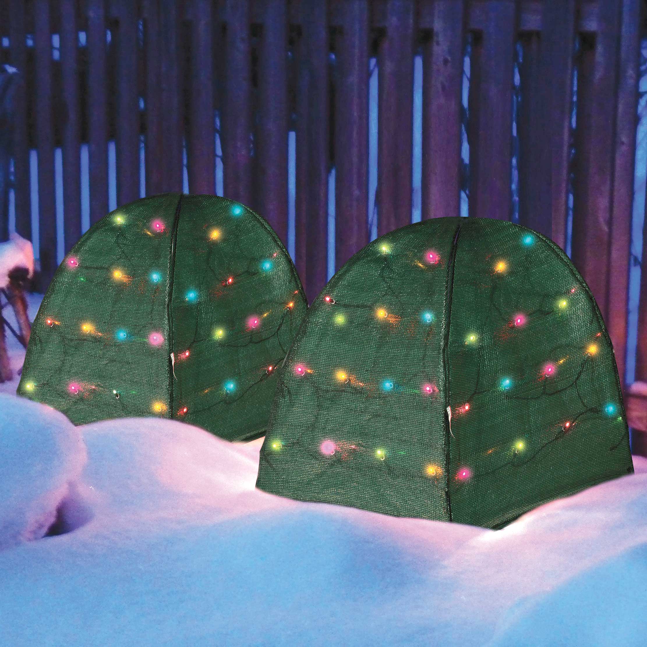 NuVue 28 inch Outdoor Shrub Cover with Lights