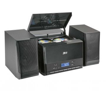 Blackweb 3-CD Stereo System with Bluetooth