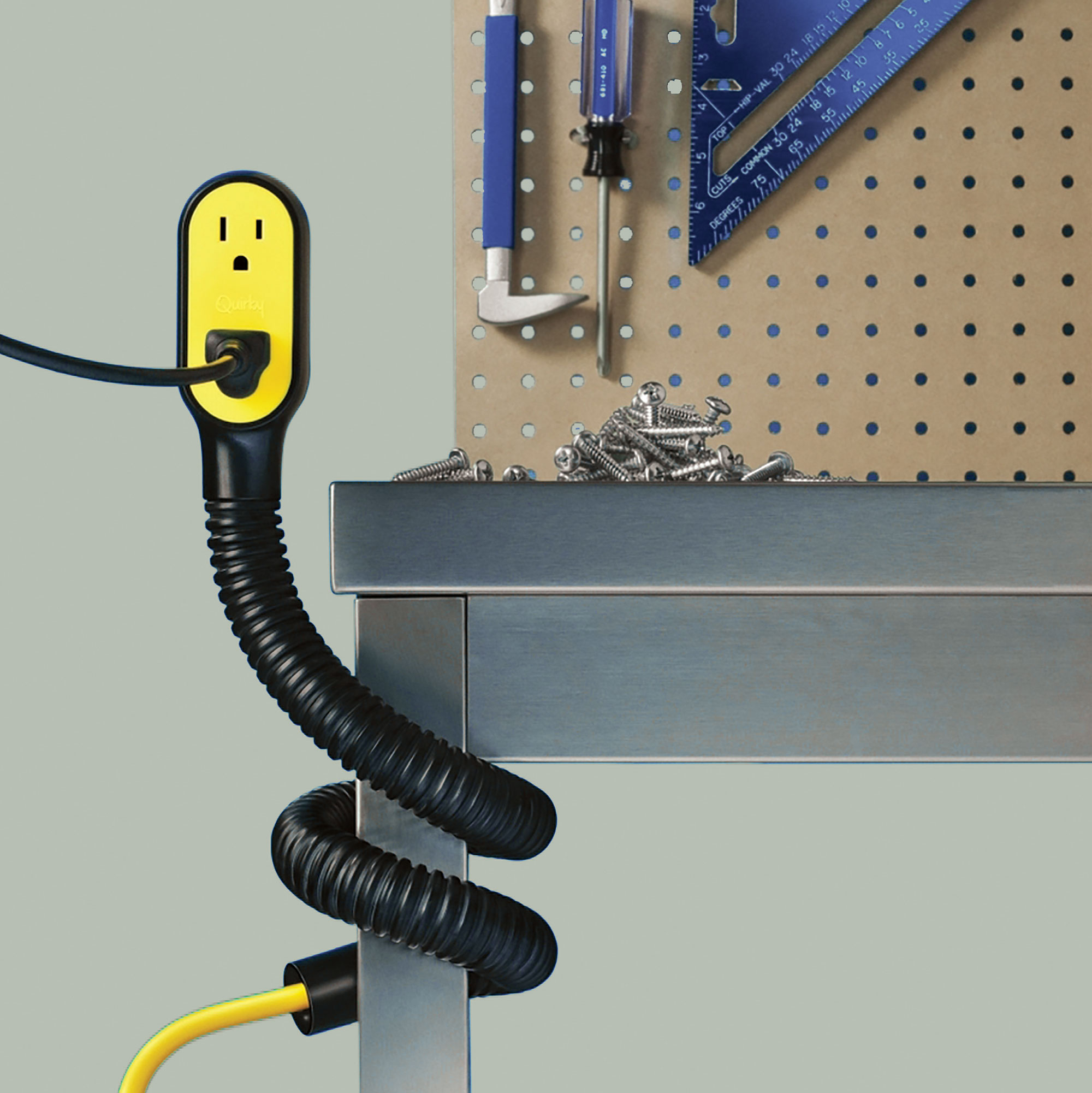 Quirky 9 Foot Wrap-Around Extension Cord