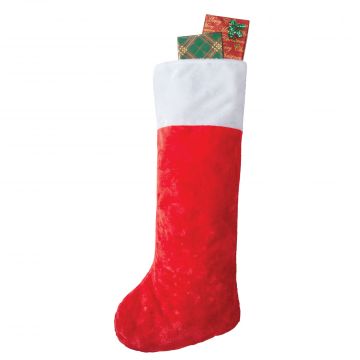 Jumbo Velveteen Christmas Stocking