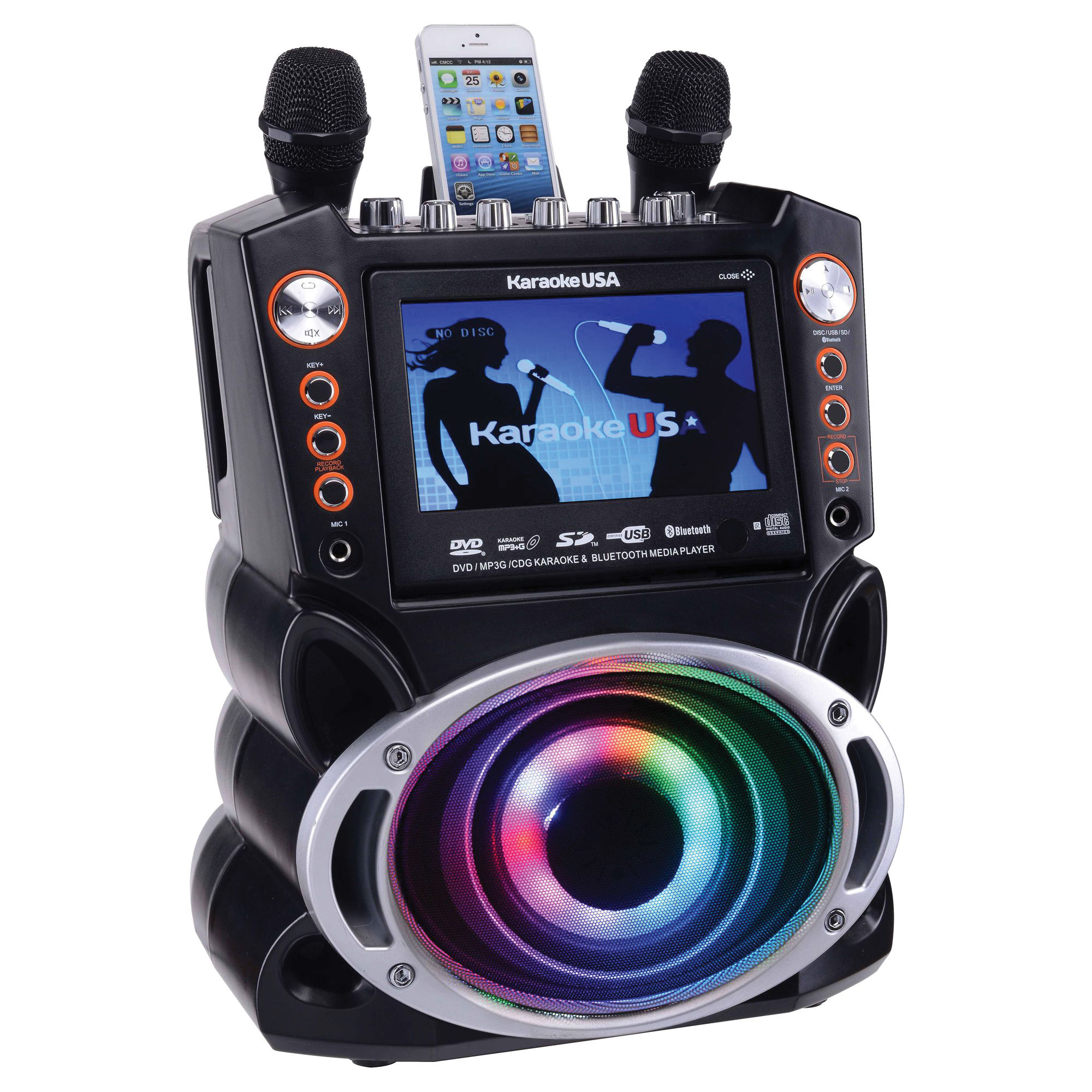 DOK GF946 Karaoke Player with 7" Display