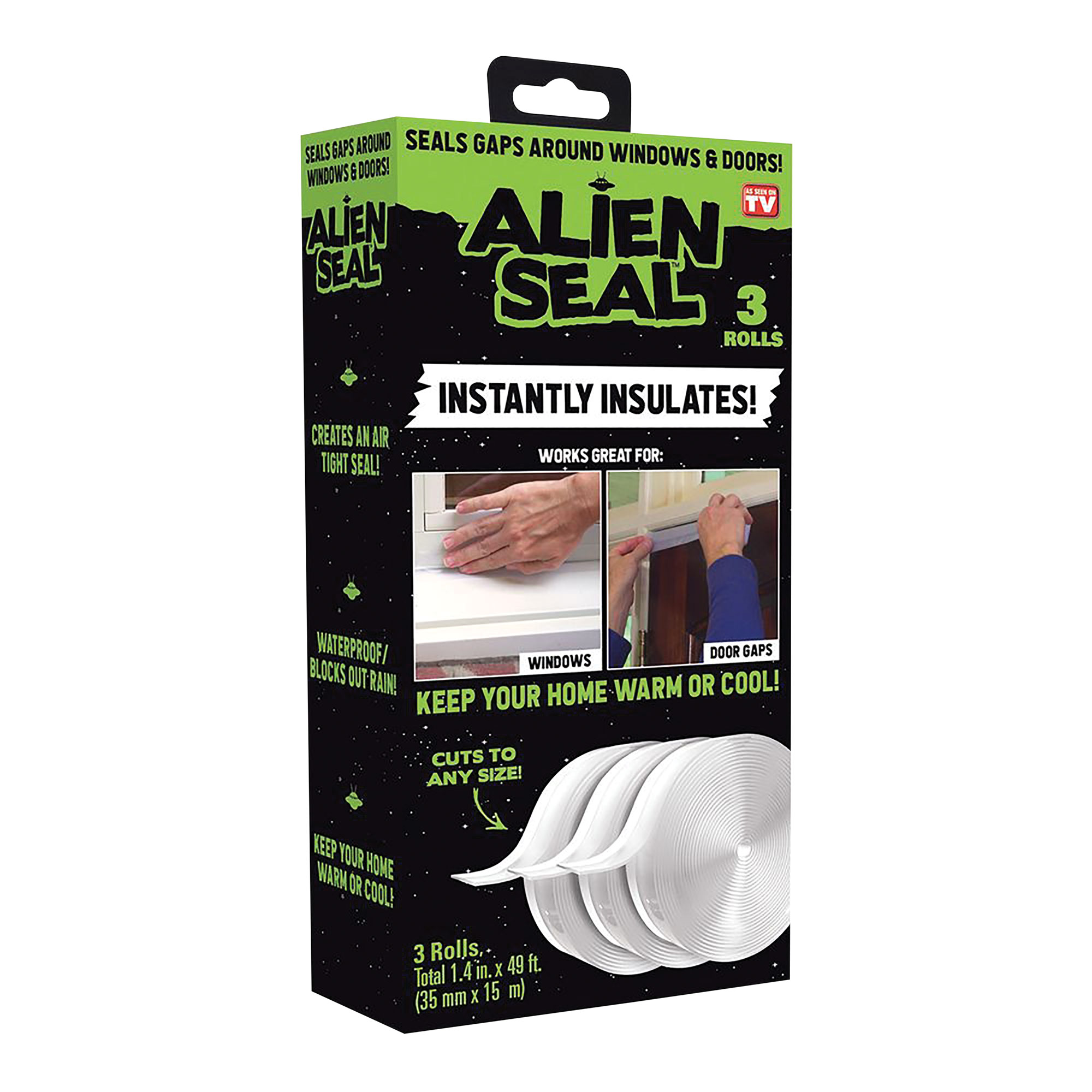 Alien Seal Weatherproof Tape - 3 Roll Pack