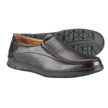 Maximus Men's Slip-On Brown Comfort Shoes