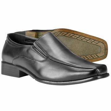 Maximus Men's Black Slip-On Dress Shoes
