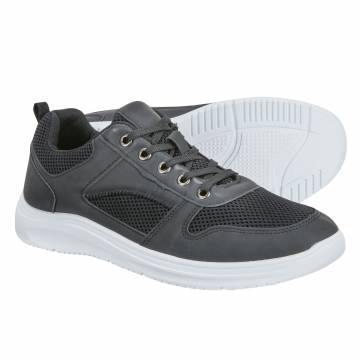Waikiki Men's Lightweight Comfort Sneakers - Black