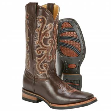 Ferrini French Calfskin Leather Boots