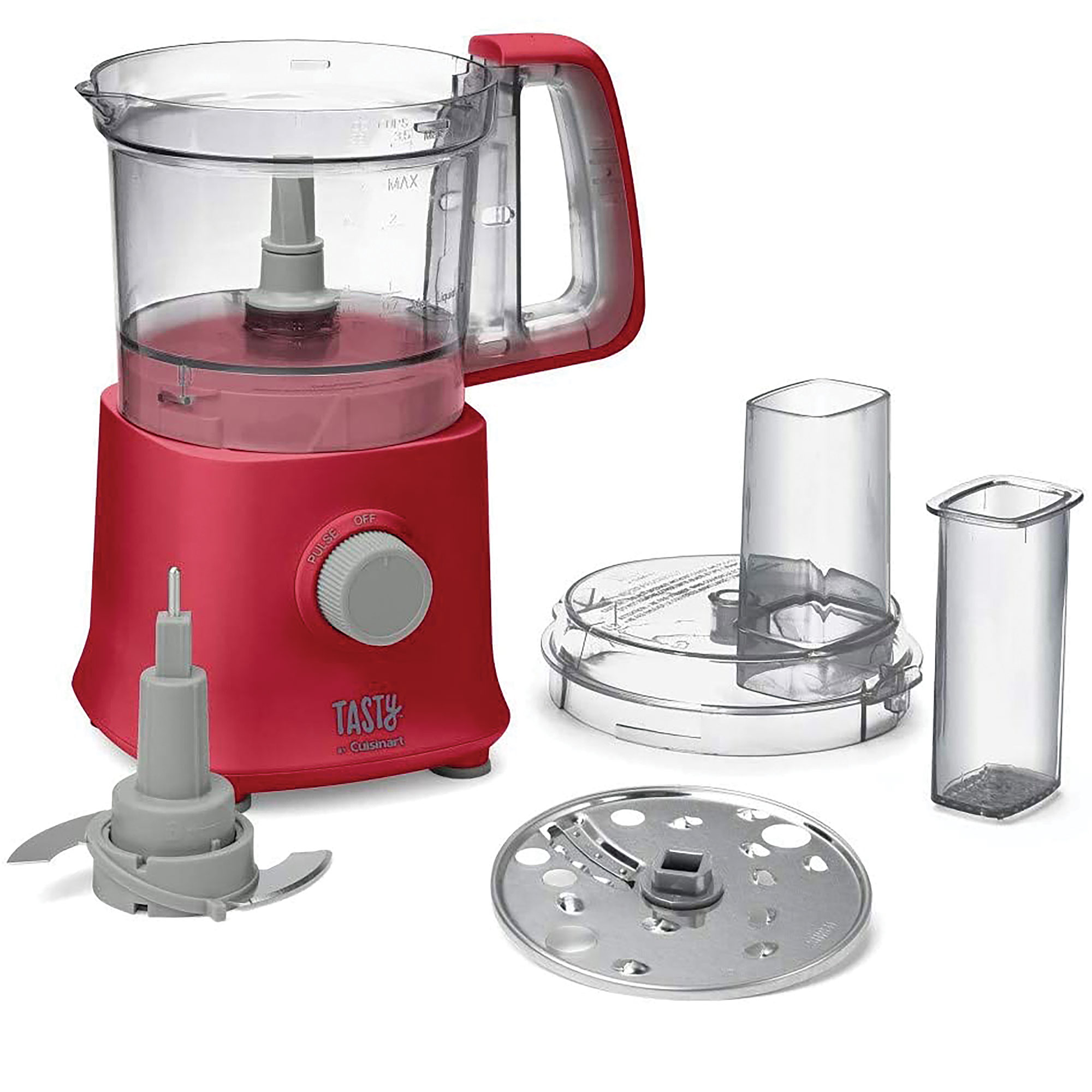 Tasty by Cuisinart Mini Food Processor - Red