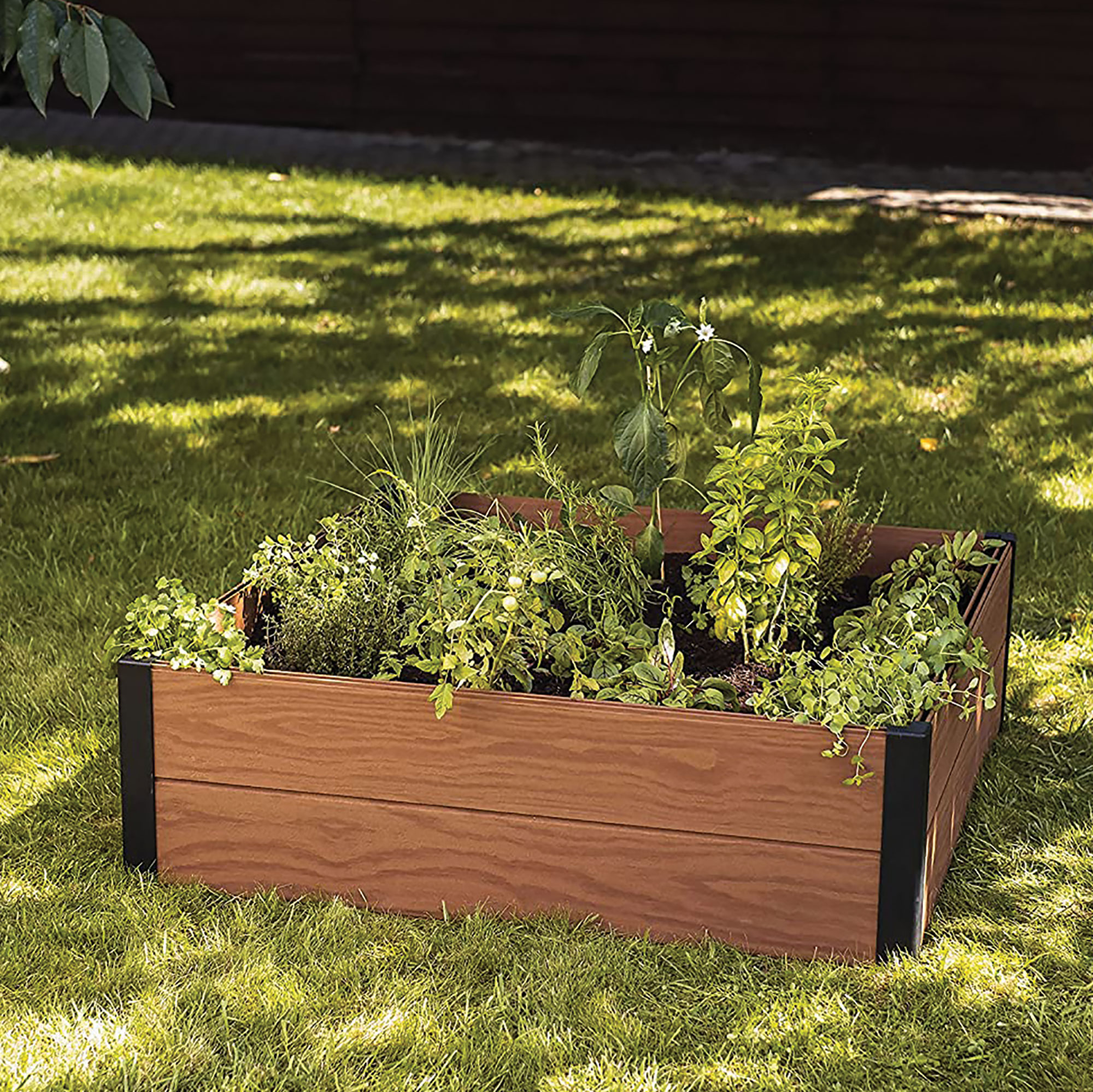 Keter Maple Raised Garden Bed - Brown