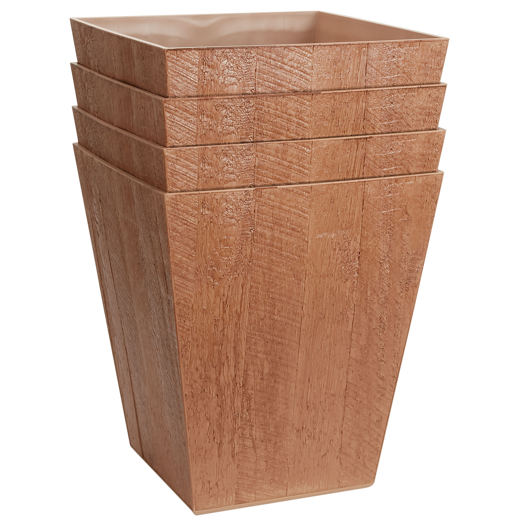 Suncast 18 inch Farmington Planter - 4 Pack