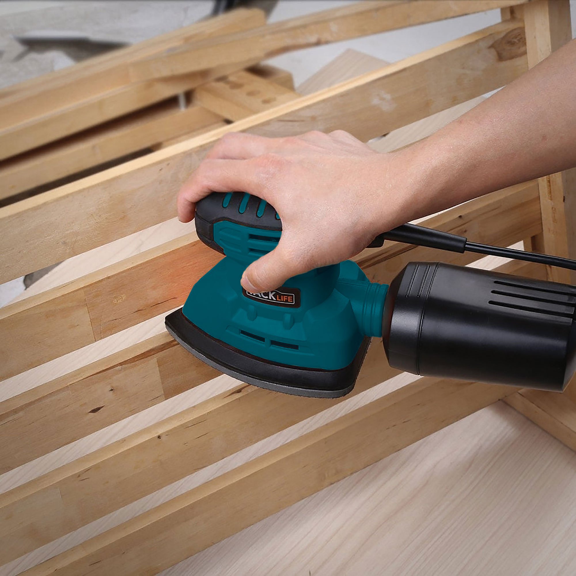 TACKLIFE 1.1 Amp Mouse Detail Sander