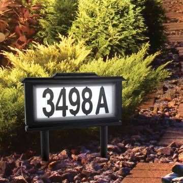 Westville Solar-Powered Address Sign