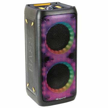IQ-Sound Dual 8 inch Portable Speaker with TWS
