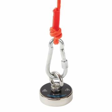 575-pound Fishing Magnet with Rope