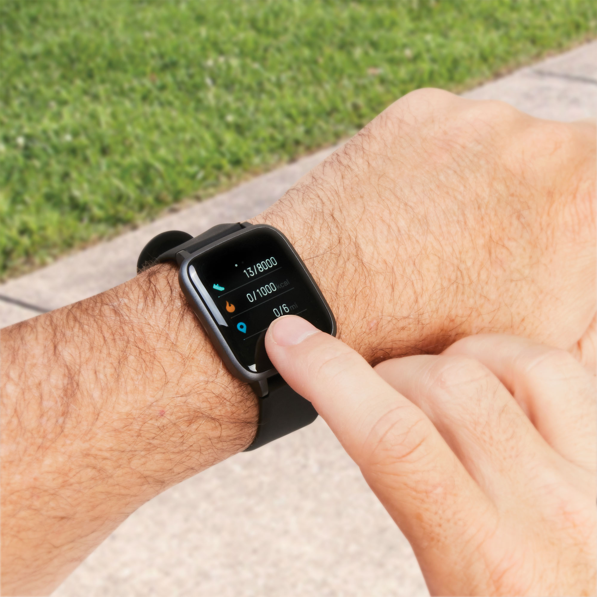 Adjusting smart watch settings