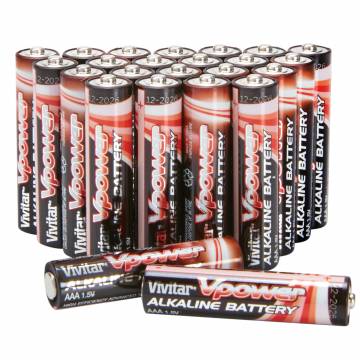 Vivitar Alkaline AAA Batteries - 24 Pack