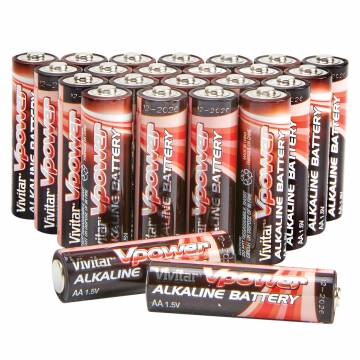 Vivitar Alkaline AA Batteries - 24 Pack