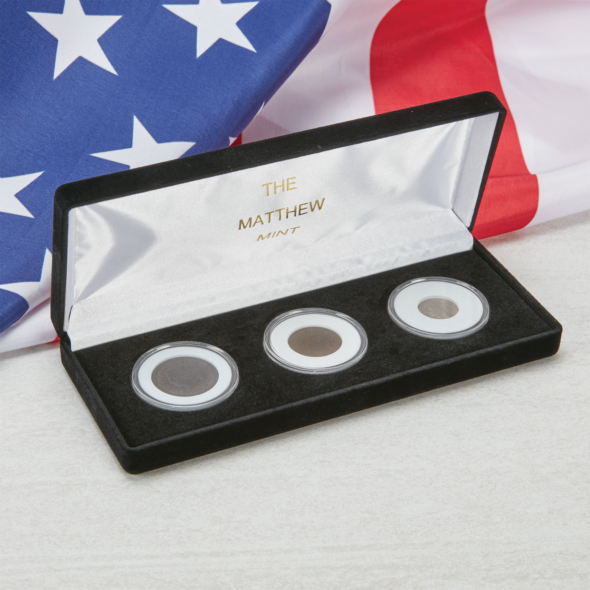 The Matthew Mint 3-Cent Coin Set