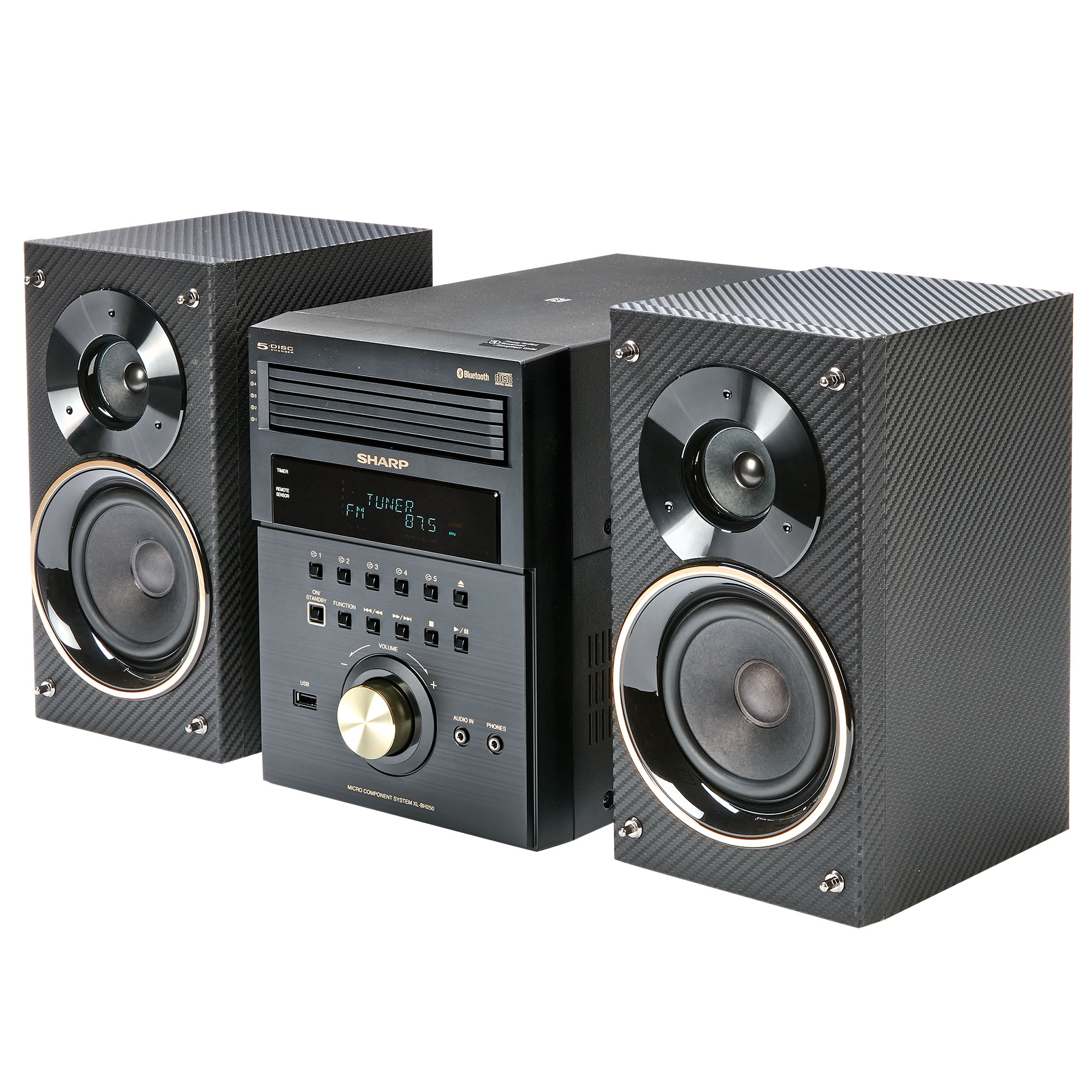 Sharp Micro Component System Xlbh250 Great