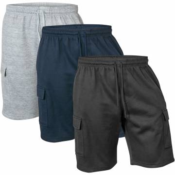Fourcast Men's Cargo Shorts - 3 Pack
