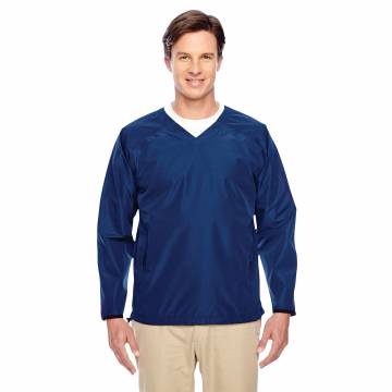 Team Men's V-Neck Wind Shirt - Medium