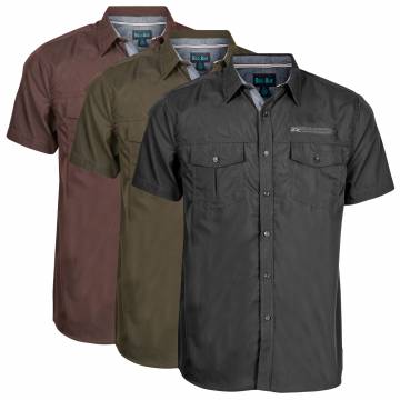 Montage Men's Short-Sleeve Utility Shirts - 3 Pack