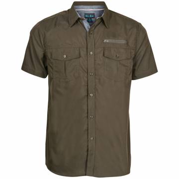 Montage Short-Sleeve Utility Shirt - Olive